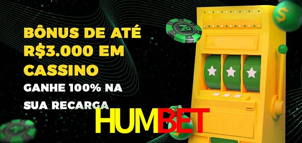 HUMBET melhor bônus de depósito
