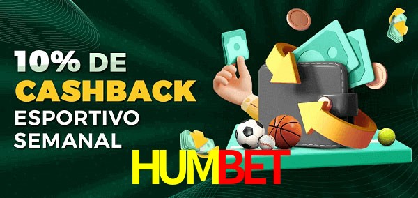 10% de bônus de cashback na HUMBET